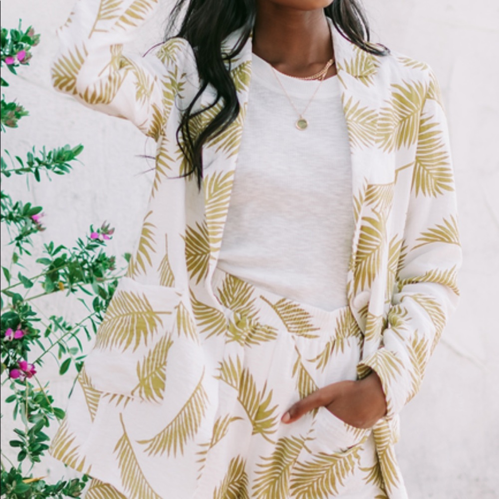 Beneath the Palms Blazer and Short SET